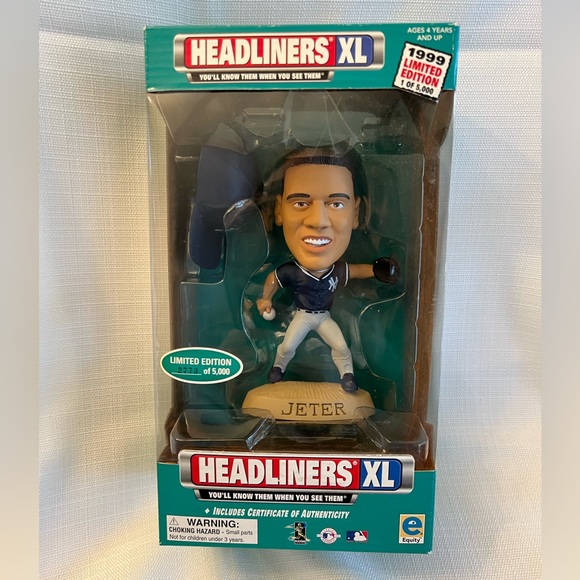 Headliners Toys Limited Edition Derek Jeter Collectible Figurine